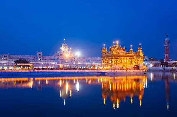 Harmandir Sahib at Night