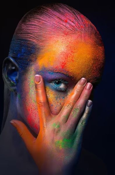 Holi Portrait