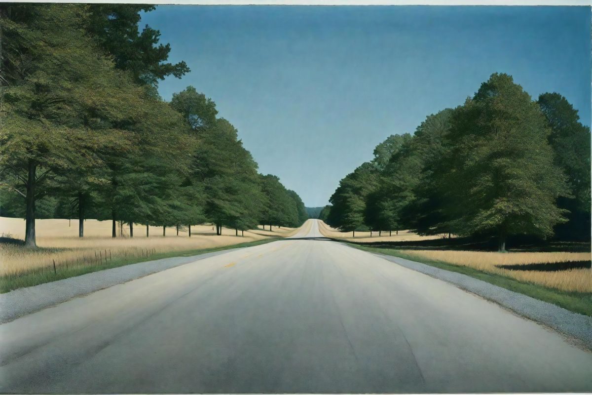 Open Road in a room