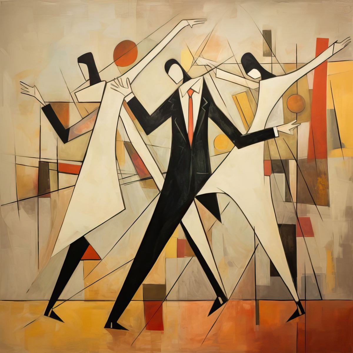 The Dance in a room