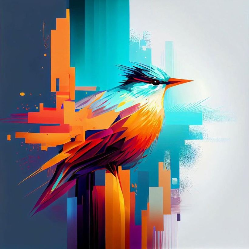 Kingfisher Glitch